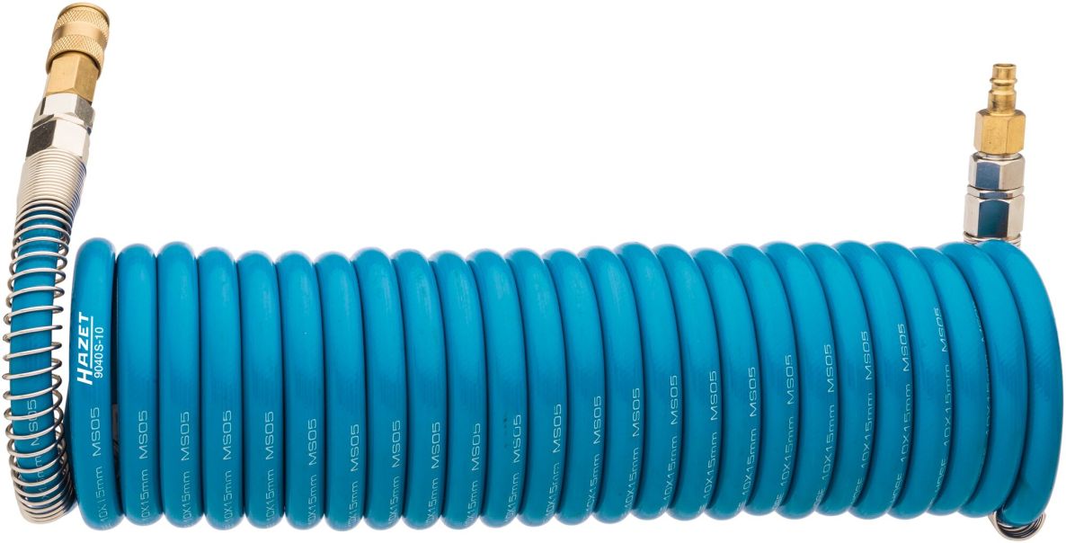 Hazet 9040S-10 Tuyau spiralé de 7,62 m, diamètre intérieur de 10 mm, 7,62 m