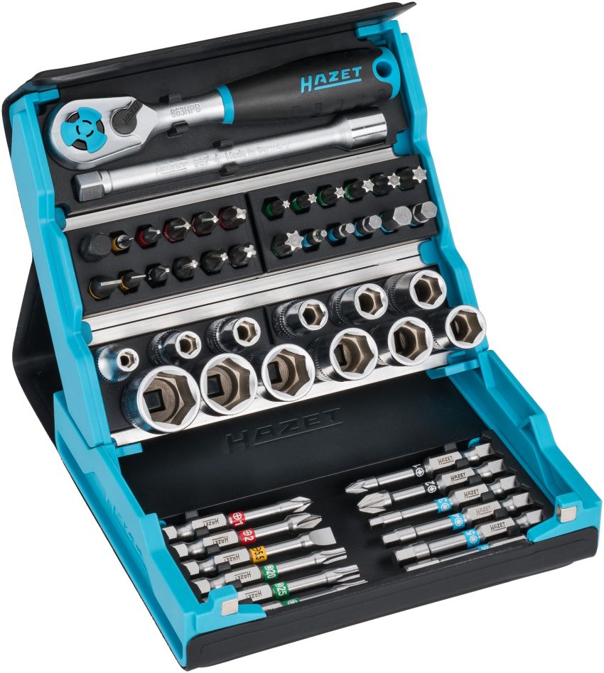 Hazet 2200SC-2 Jeu de clés à douille SmartCase, 50 pièces