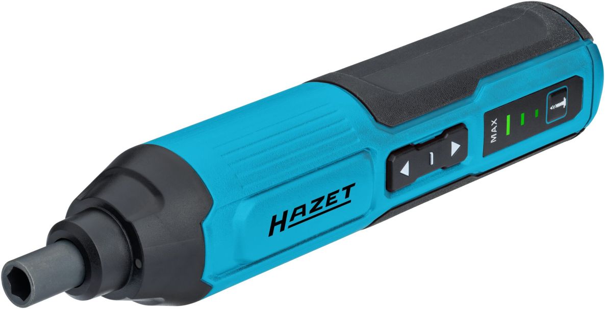 Hazet 9230B-2 Tournevis sans fil 1/4" à six pans creux, 5 Nm, avec 1 batterie interne de 4 V et un chargeur USB-C