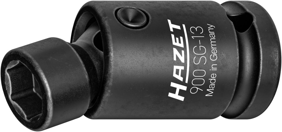 Hazet 900SG-13 Clé à douille articulée 1/2" carrée creuse, profil hexagonal extérieur SW 13 mm