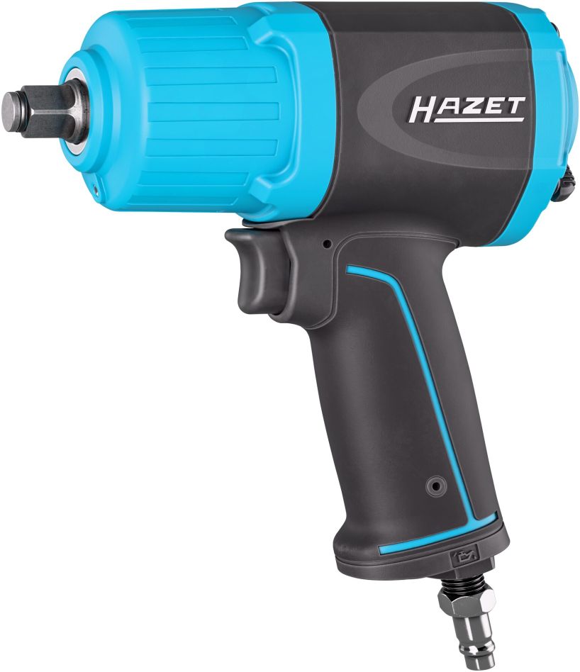 Hazet 9012ECO Clé à chocs pneumatique 1/2" carré 1 700 Nm Mécanisme de frappe puissant à double marteau