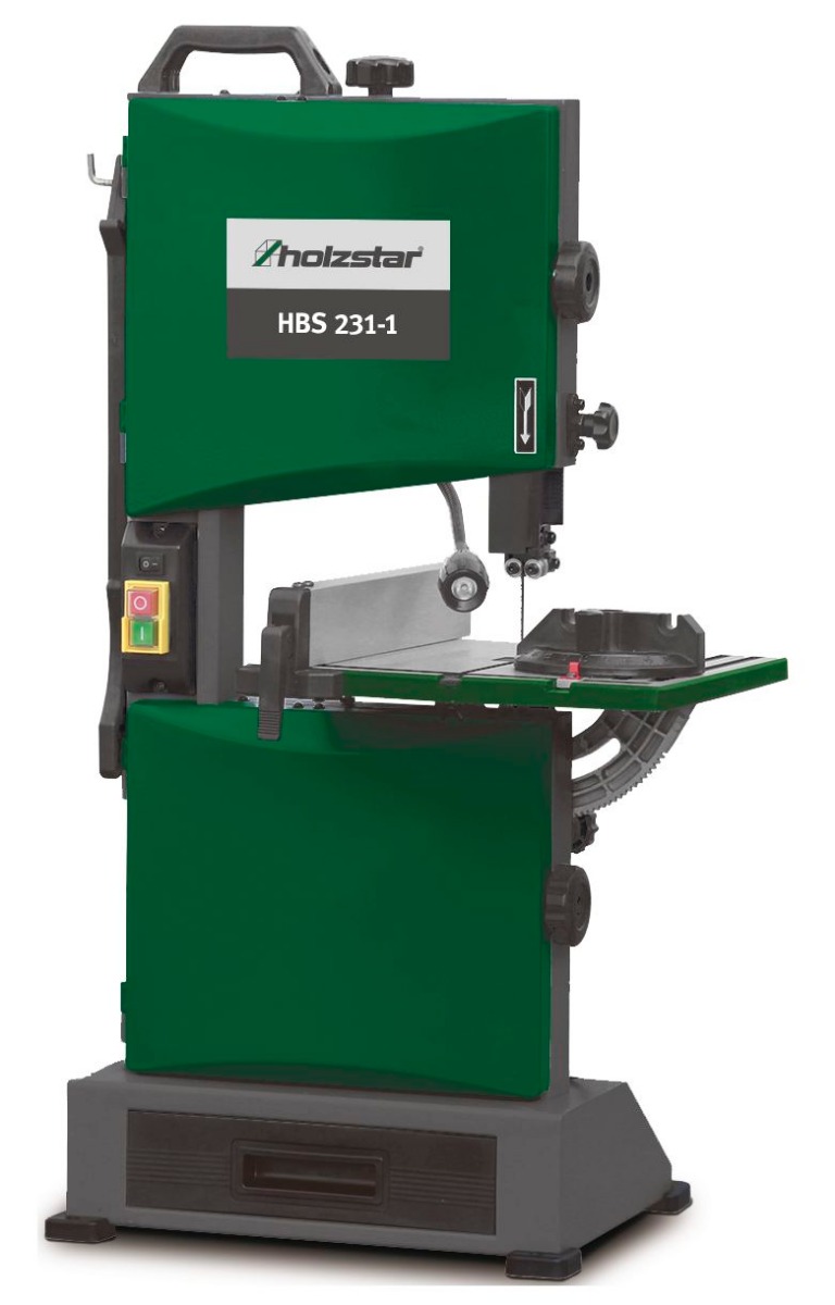 Holzstar 715902423 HBS231-1 Machine à scier à ruban 300 Watt