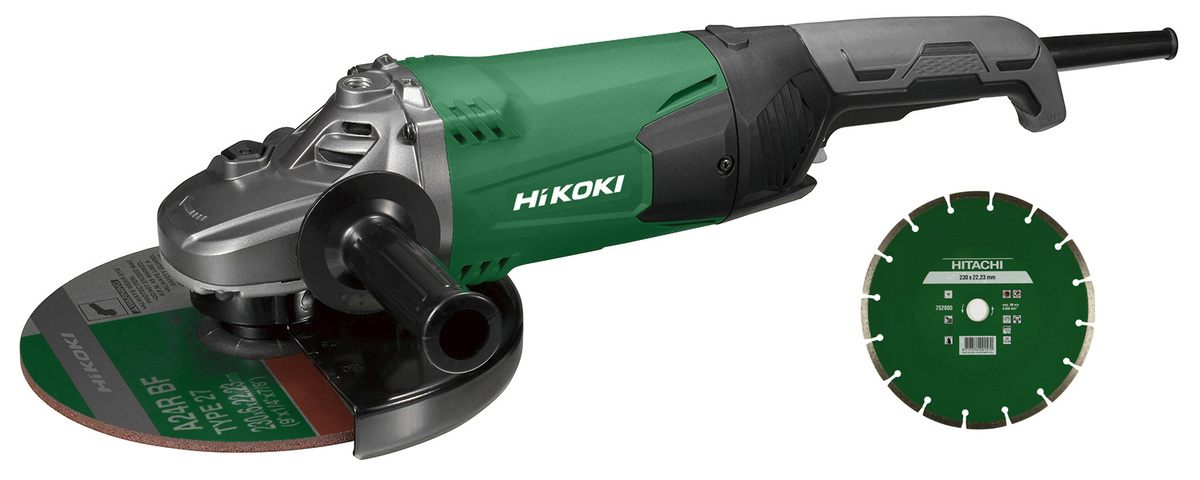 HIKOKI G23SW2W7Z Meuleuse d'angle 230 mm 2200 Watt