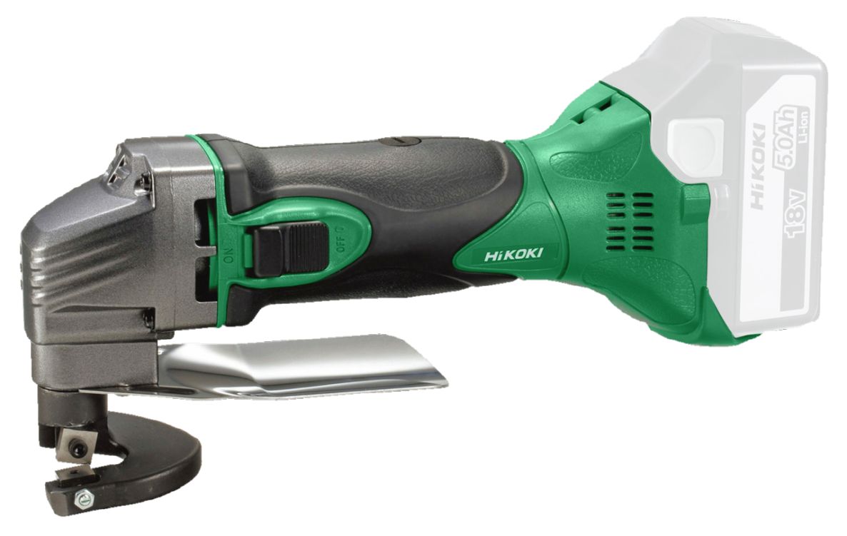 HIKOKI CE18DSLW4Z Ciseaux plats à batterie à grande vitesse de coupe 18V sans batterie ni chargeur dans la boîte