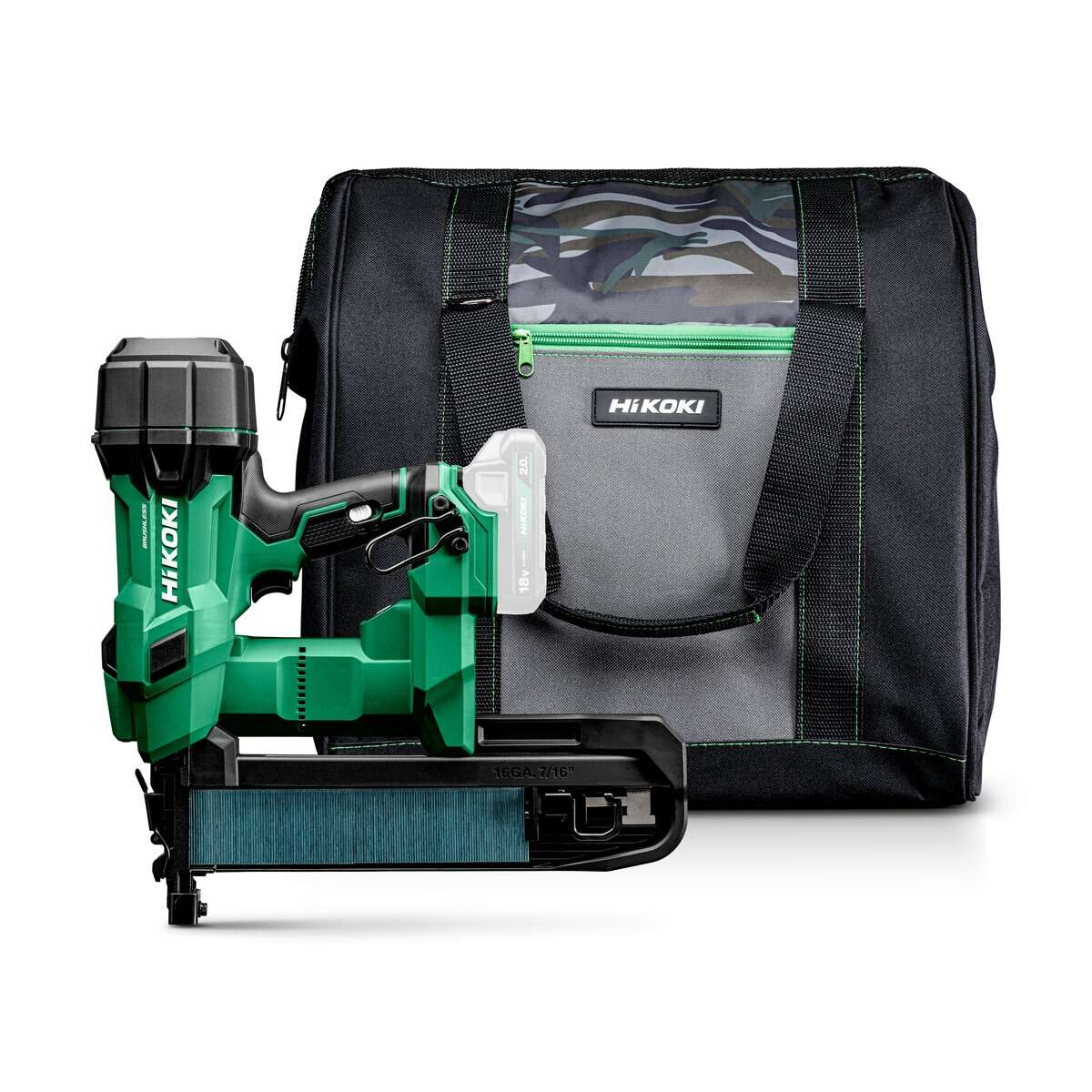 HIKOKI N1808DAW4Z Cloueur de chantier sans fil 18V 10.8mm 25-50mm excl. batterie et chargeur en bo&icirc;te