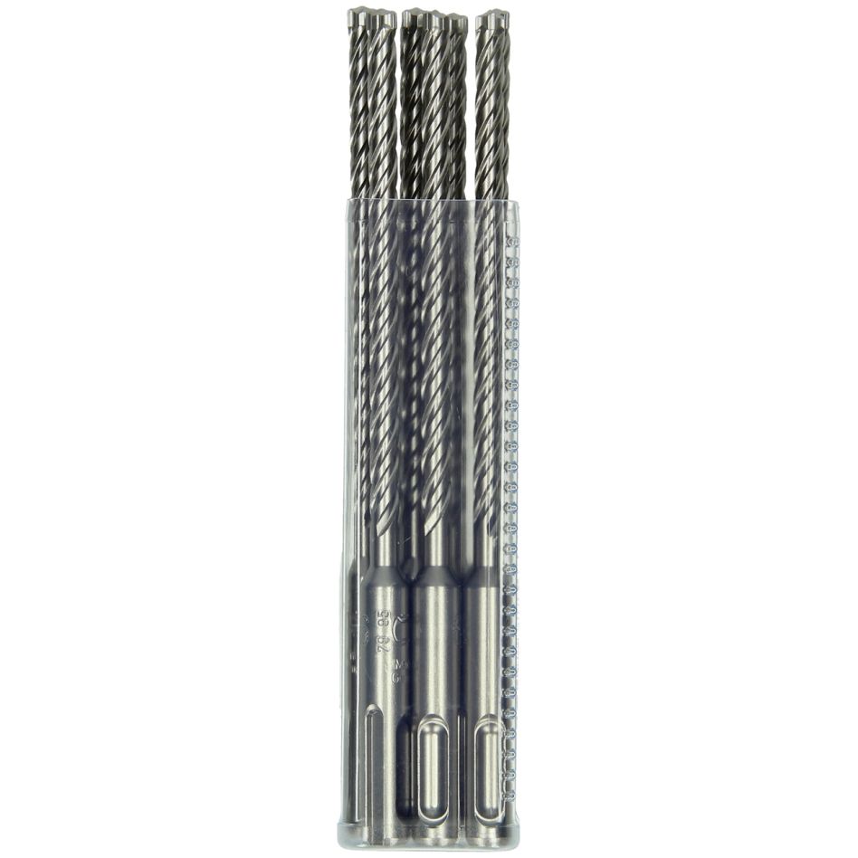 HIKOKI Accessoires 783309 10 marteaux perforateurs SDS-plus FCH 4-cutter 6x 250/315 mm