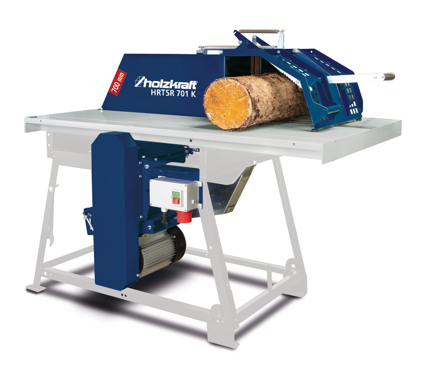 Holzkraft 715966706 HRTSR701K Scie basculante bois de chauffage dia. 700 mm 5.2kW 400V