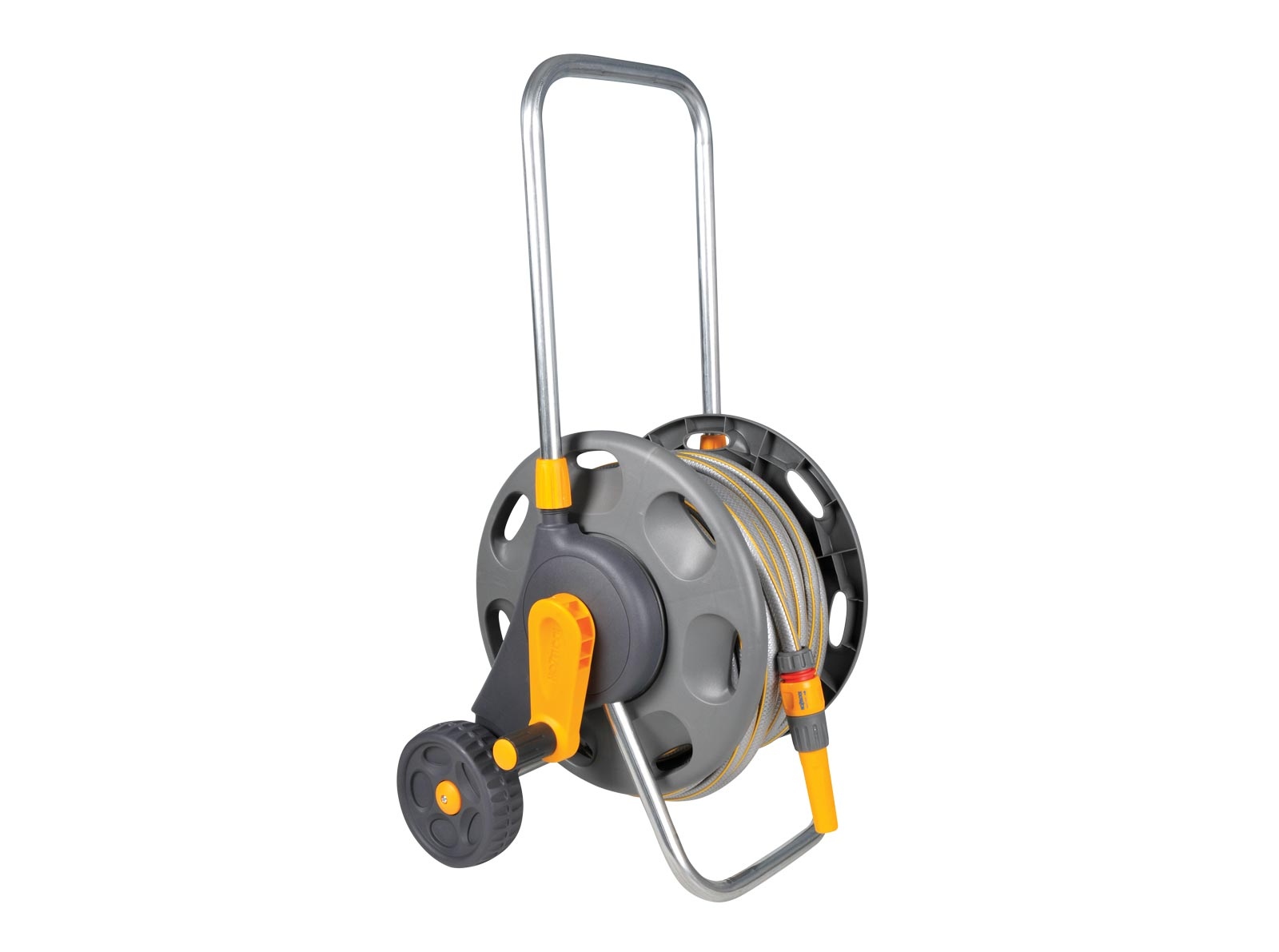 Hozelock 2488R0000 Chariot à tuyaux + 25 m de tuyau     