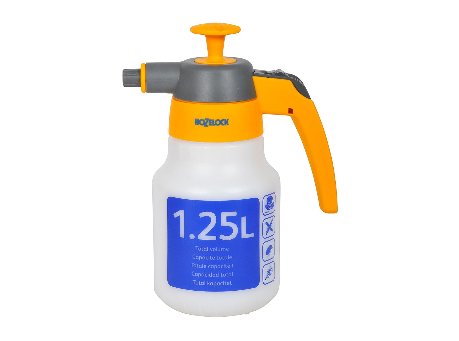 Hozelock 4122P0000 Pulvérisateur à pression PLUS 1,25 litres