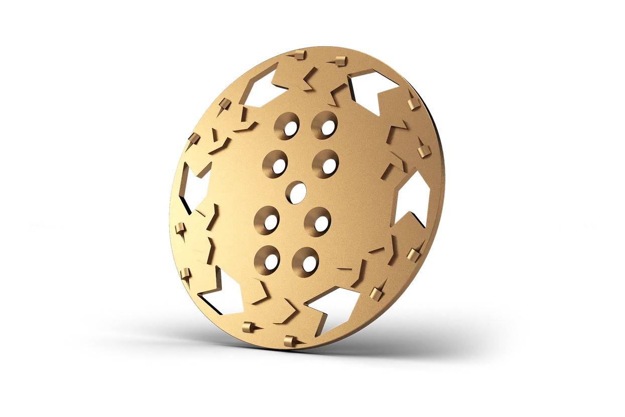 Husqvarna 534247801 Elite-Grind Disc T-Rex Grinding Head pour ponceuse de sol BGS250 et BG250