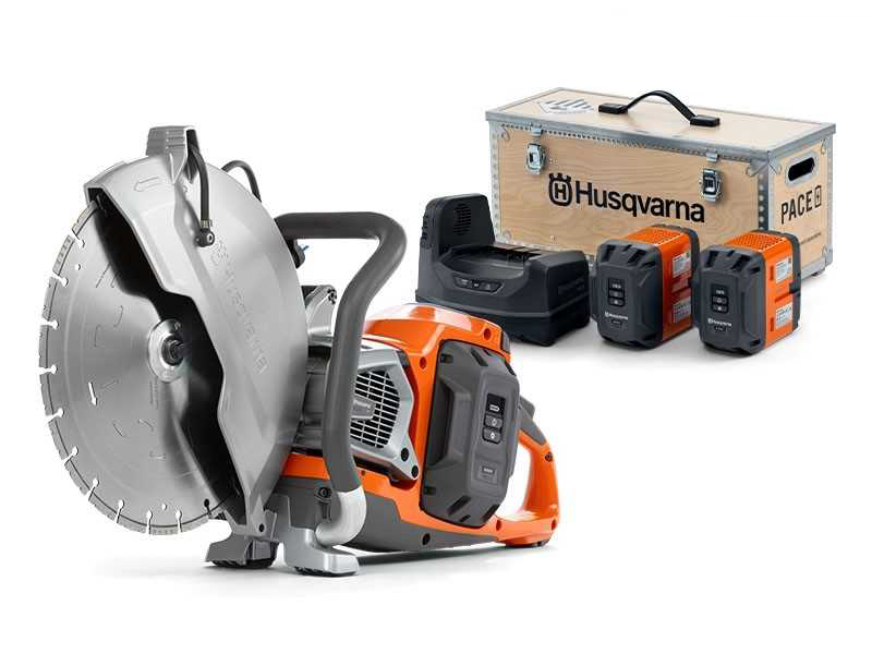 Husqvarna 970546704 Kit de coupe-batterie K1 PACE : 2 x B380X