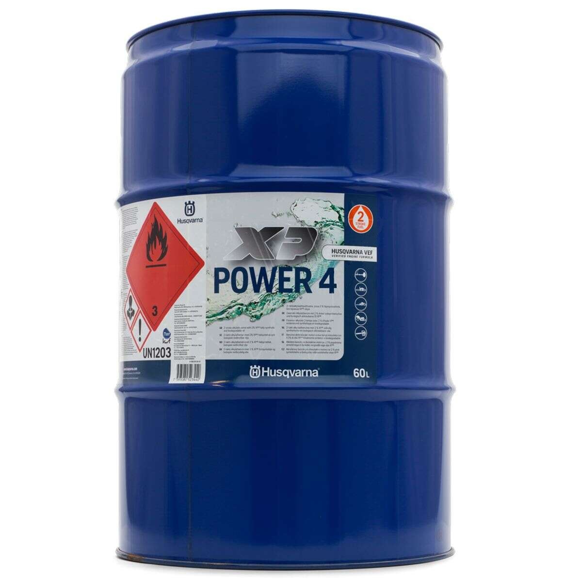 Husqvarna 589227930 FUEL 4T Power 4-stroke Carburant alkylate essence 60 l