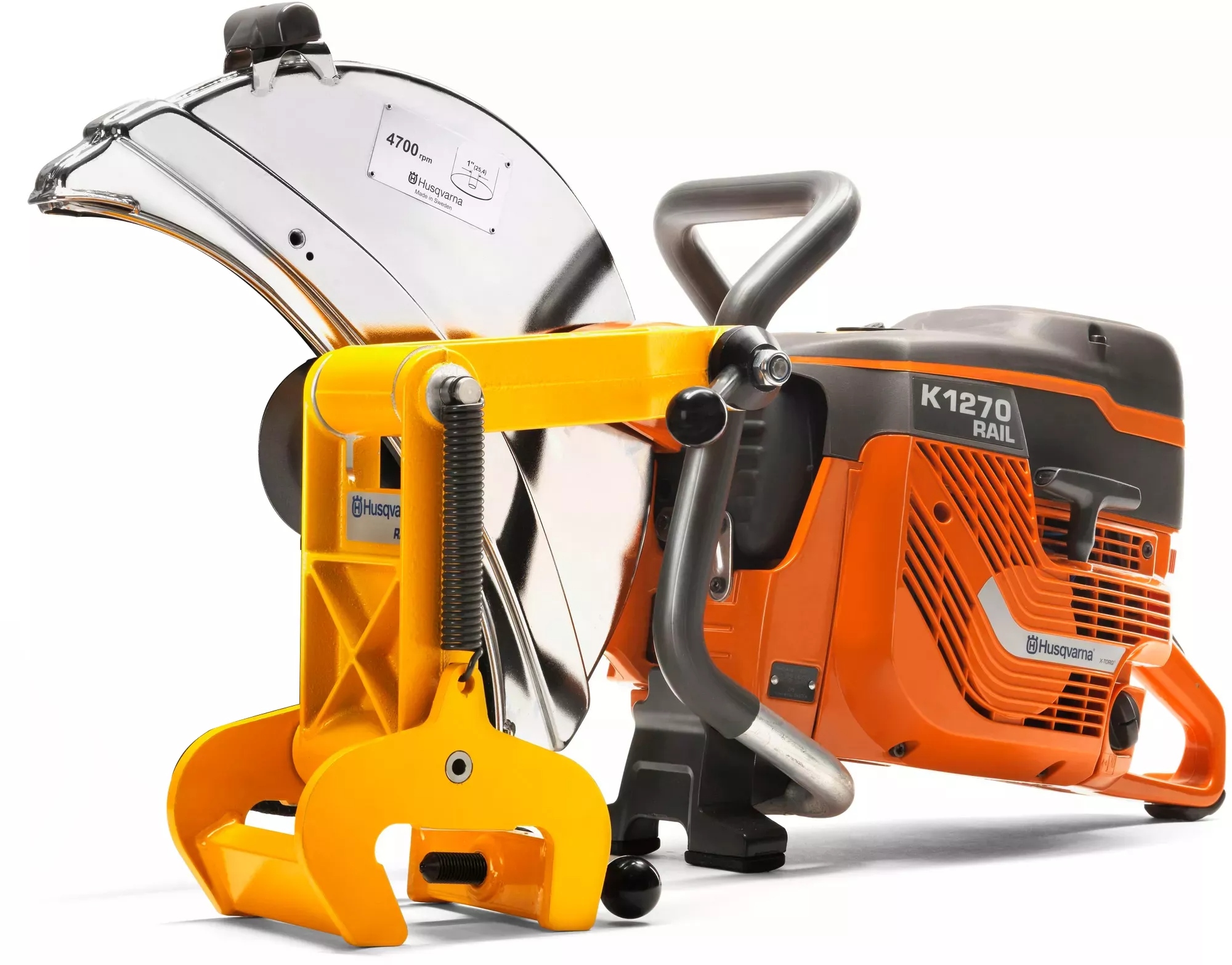 Husqvarna 967982301 K1270 Rail Motor cutter 400 mm + RA10 Clamp
