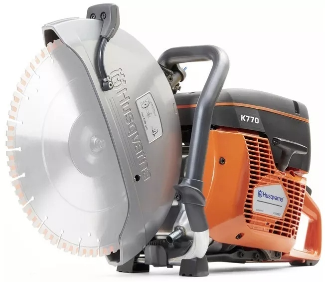 Husqvarna 967808501 K770 Fraise à moteur 300 mm + lame de scie diamantée Elite-Cut S45