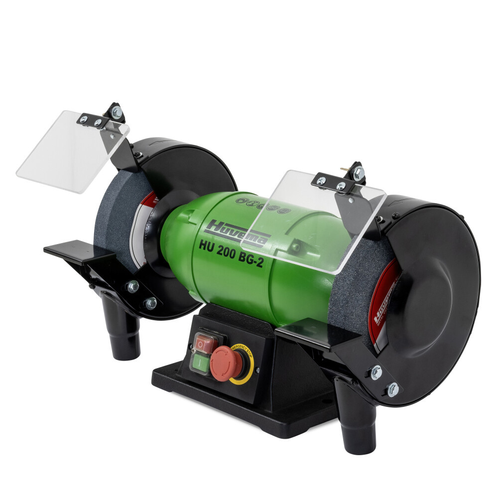 Huvema 14275 Meuleuse d'établi double 200 mm Ø HU 200 BG-2 Topline