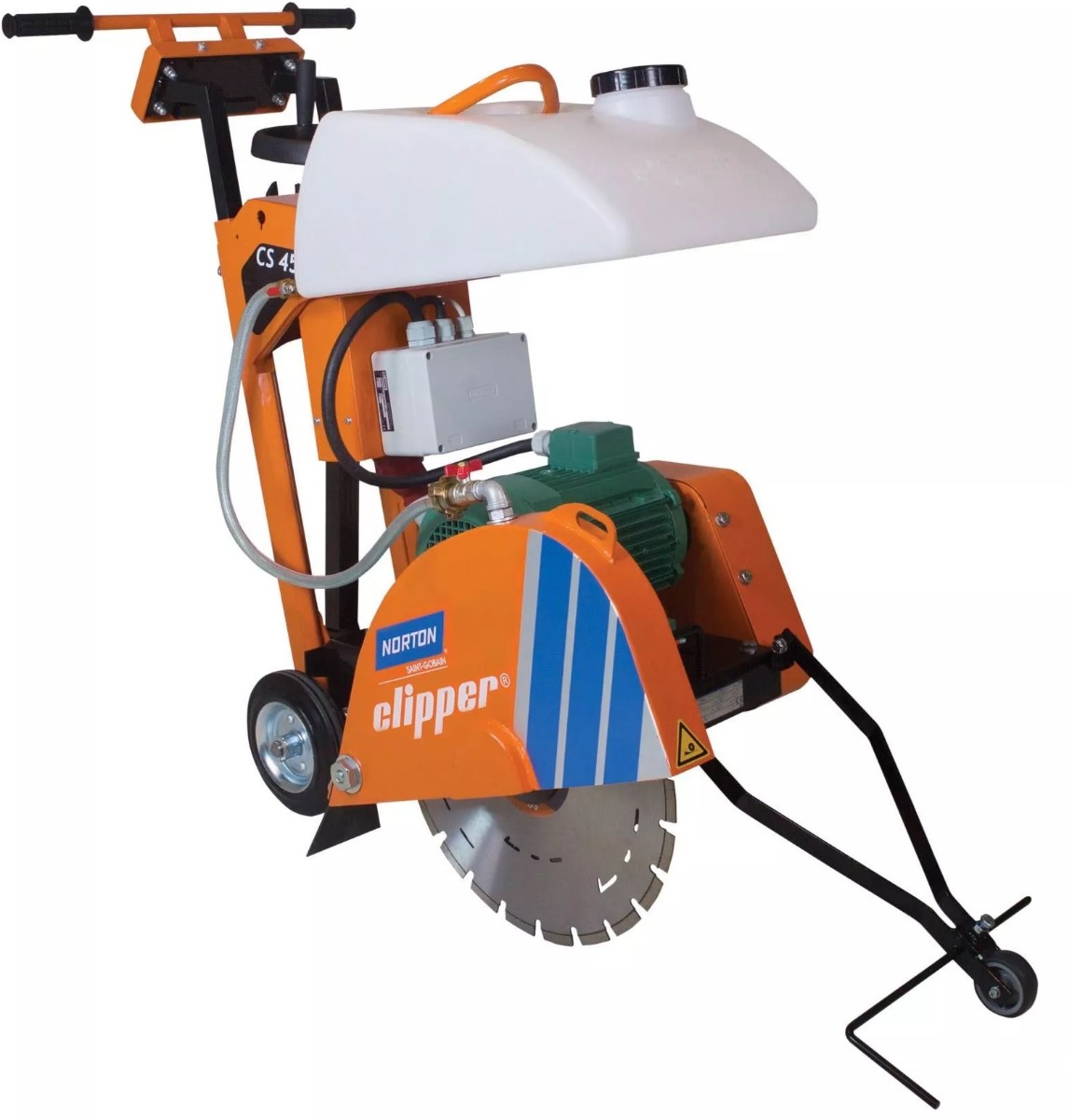 Norton Clipper 70184601973 CS451 E Scie à sol 450 mm 400 Volt