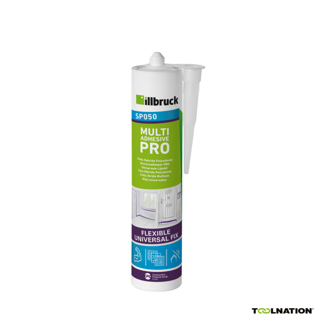 illbruck SP050378181 SP050 Tube d'adhésif universel 310ml, blanc