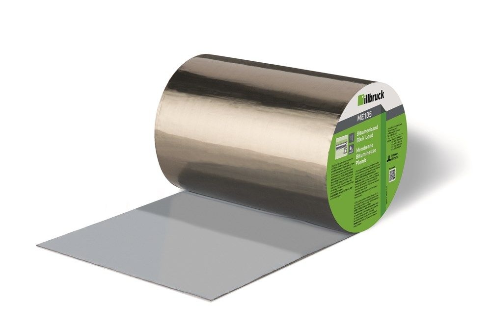 illbruck ME105329627 ME105 Ruban bitumineux Plomb 150mm x 10 M/ROL 2 pcs.