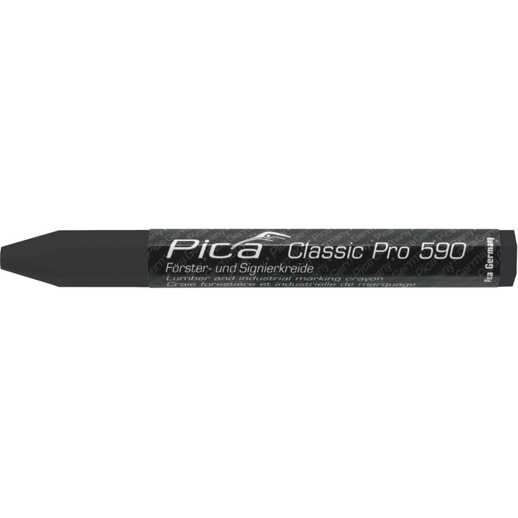 Pica PI59046 CLASSIC PRO 590 Crayon de marquage Noir 12 pcs.