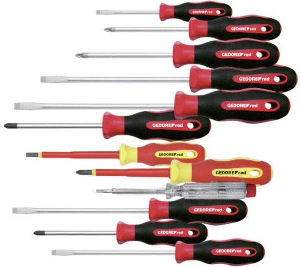 Gedore RED 3301273 R38002012 Jeu de tournevis XXL 12 pièces