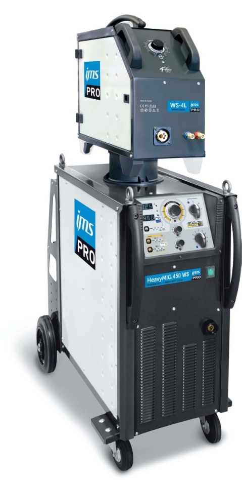 IMS 97535 Heavymig 500 GR Pack acier Machine à souder MIG/MAG 400 Volt 45-450A
