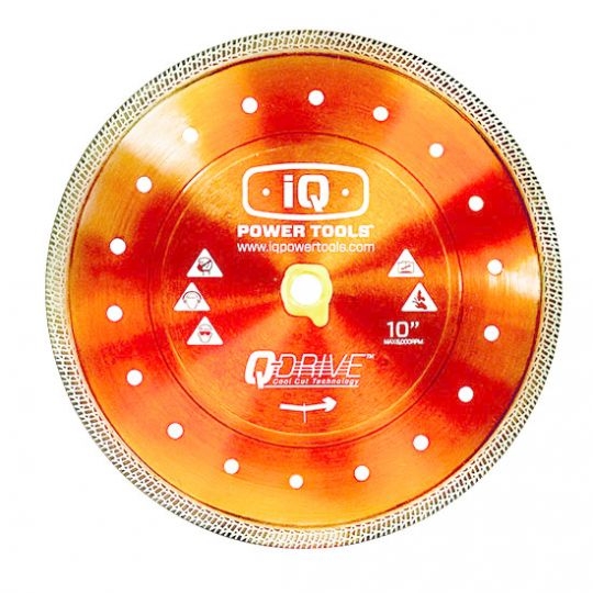 iQ Power Tools TLD254-1.54P-QD-Combo TLD254-1.54P-QD-Lame de scie combinée 254mm Q-Drive - Matériaux souples pour iQTS244