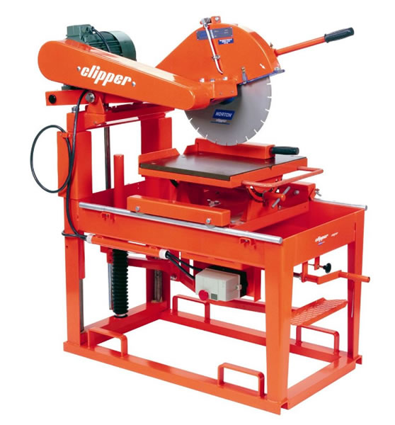 Norton Clipper 70184613986 ISC 3.75.3 Scie à maçonnerie 400 Volt