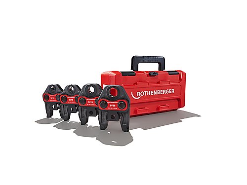 Rothenberger Accessoires 015060X Mâchoires de presse Jeu standard SV 15 - 18 - 22 - 28 mm