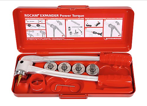 Rothenberger 12321 ROCAM EXPANDER EPT Set 1/2 - 5/8 - 3/4 - 7/8" (jeu)