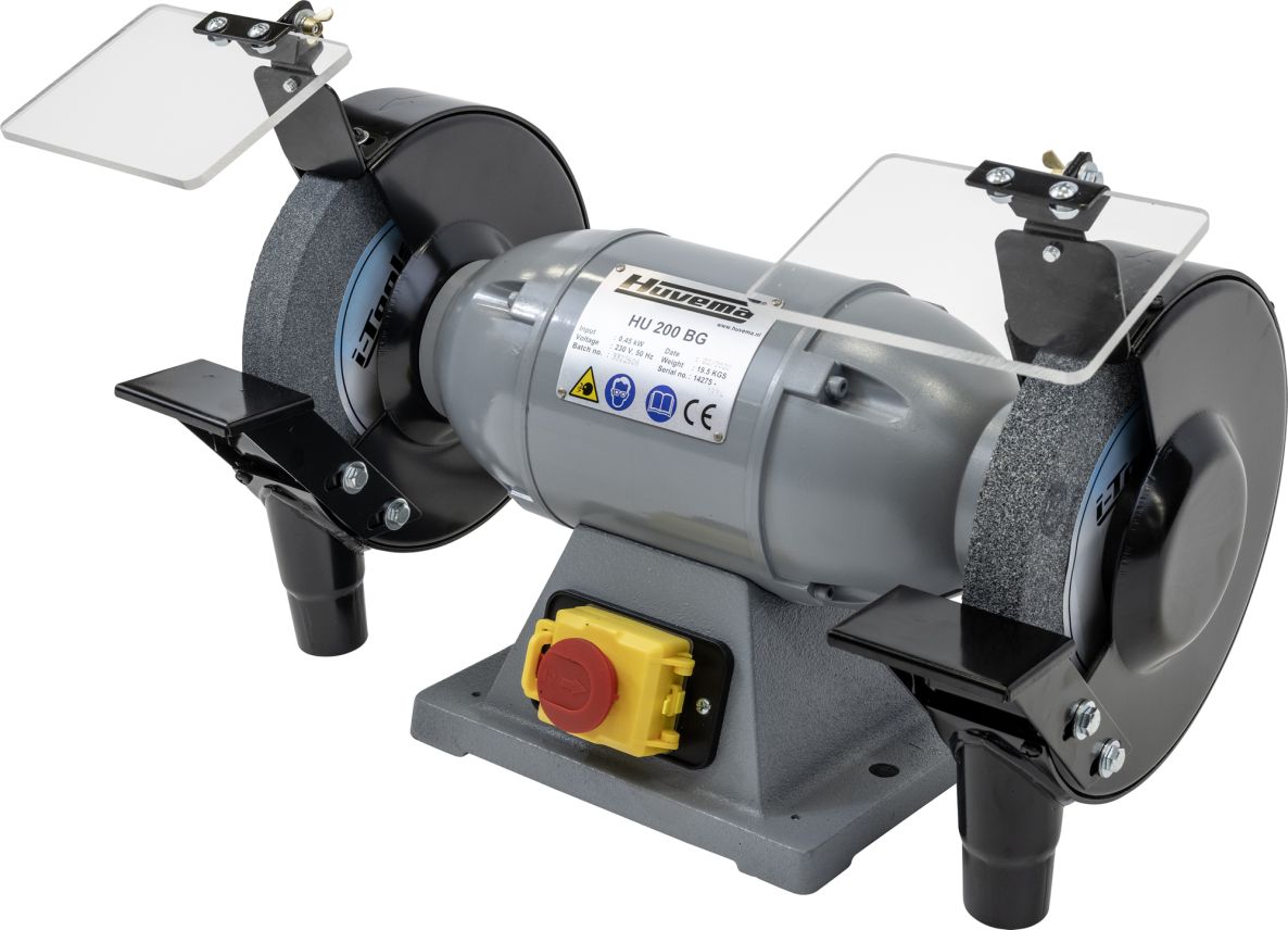 Huvema 14280 Meuleuse d'établi double 200 mm Ø HU 200 BG-4 Topline