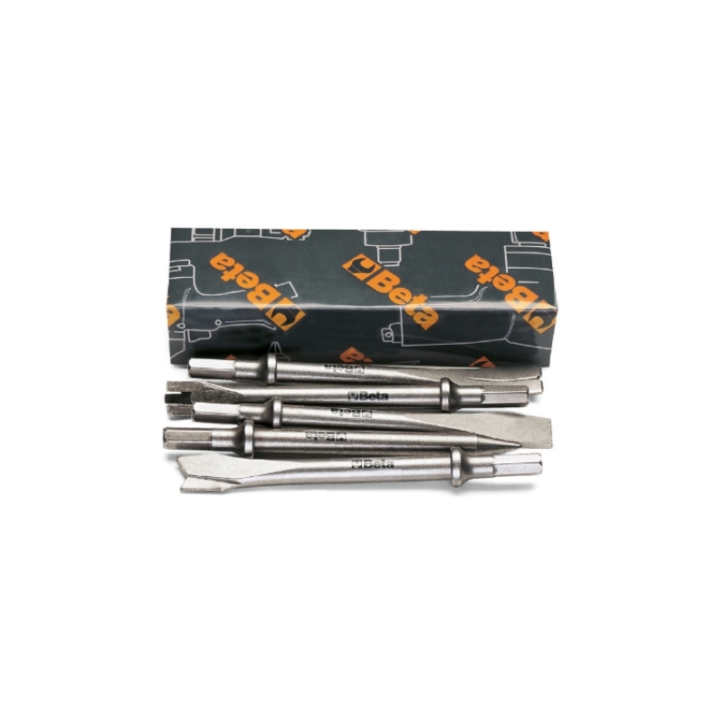 Beta 019400030 1940/S5 Jeu de 5 pièces de ciseaux pour marteaux pneumatiques