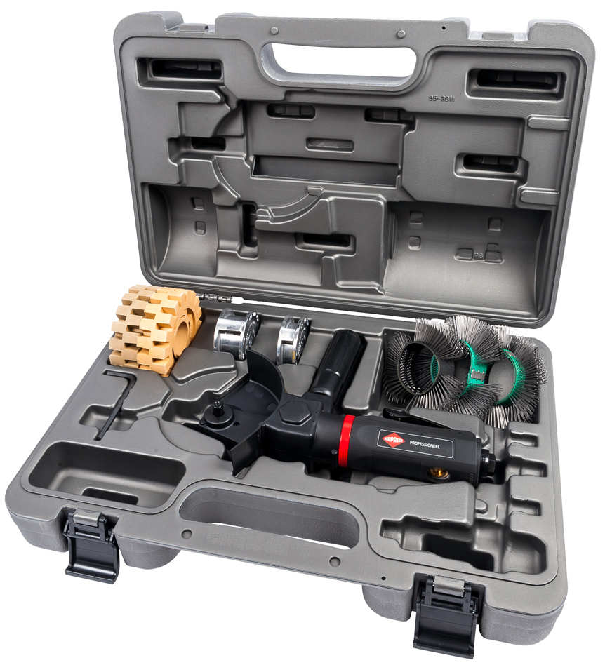 Airpress 45429 Jeu de ponceuses à fil et à lamelles