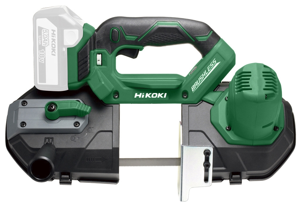 HIKOKI CB18DBLW4SZ Scie à ruban sans fil 18 V dans coffret HSC IV