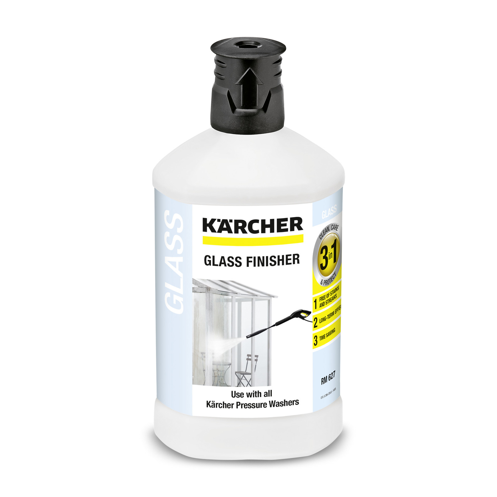 Kärcher 6.295-474.0 Finisseur de verre 3 en 1 1 L