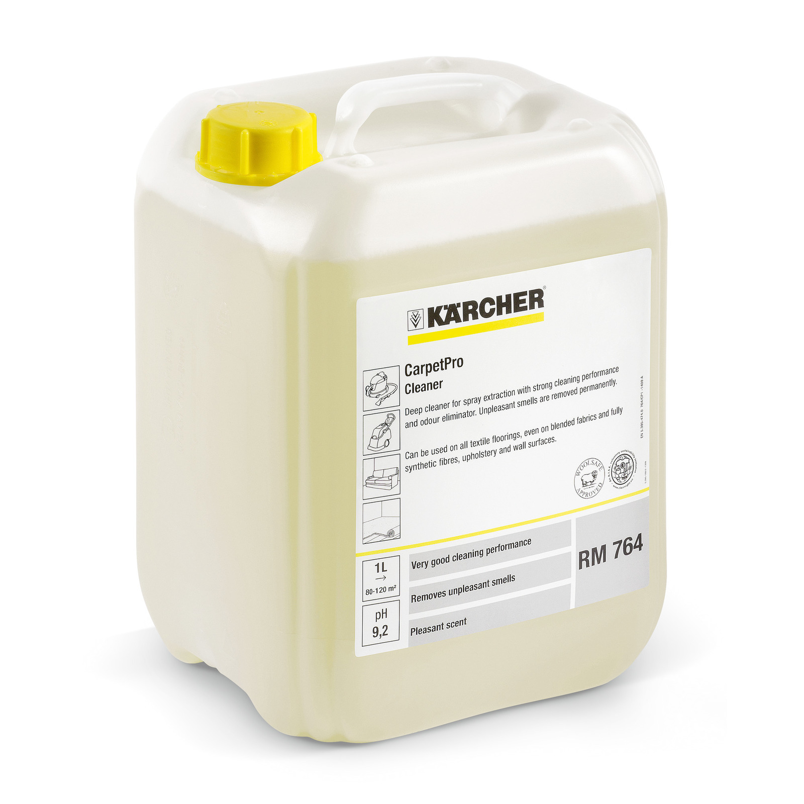Kärcher Professional 6.295-854.0 Nettoyant CarpetPro RM 764 OA, 10 l