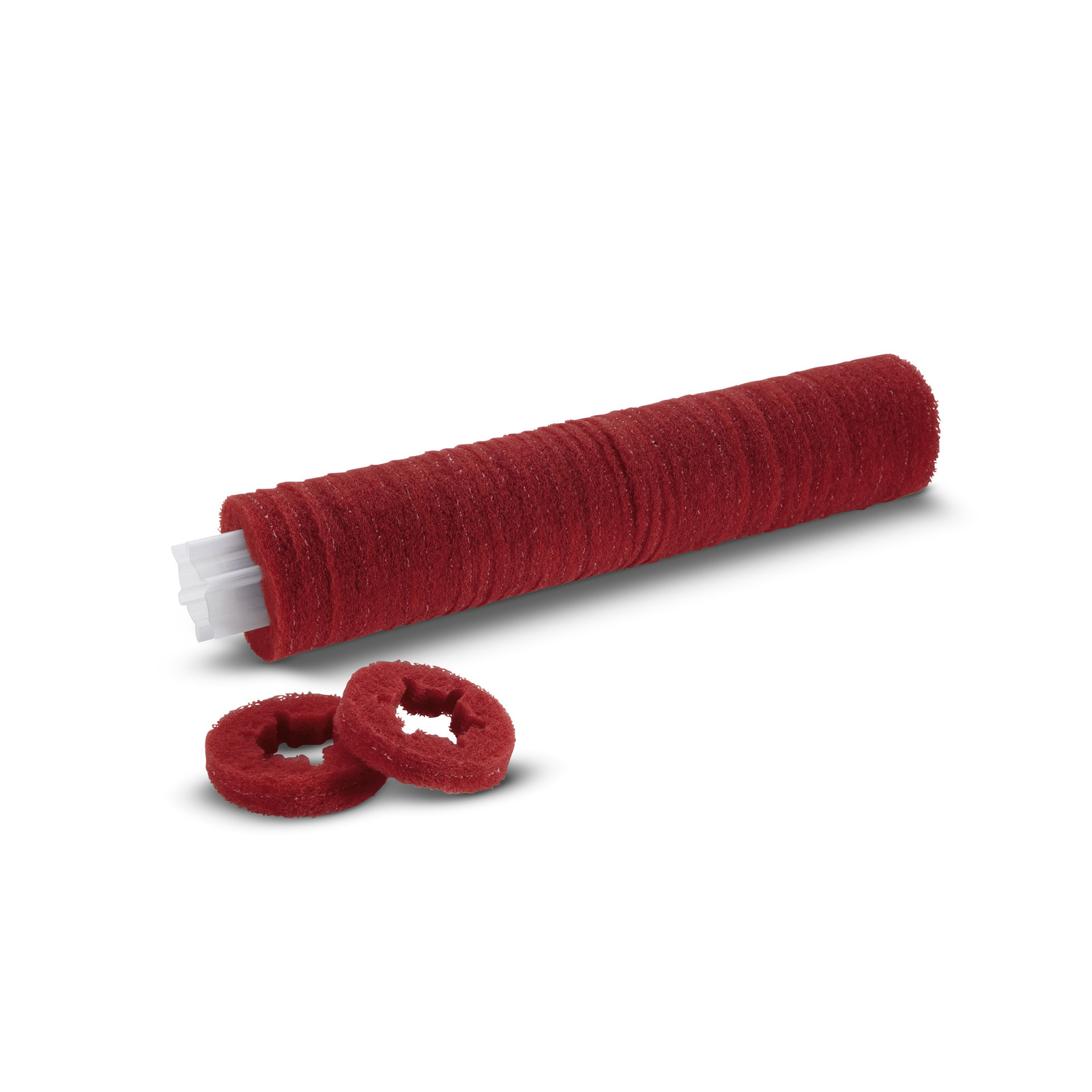 Kärcher Professional 6.369-734.0 Pad rouleau sur gaine, moyen, rouge, 530 mm