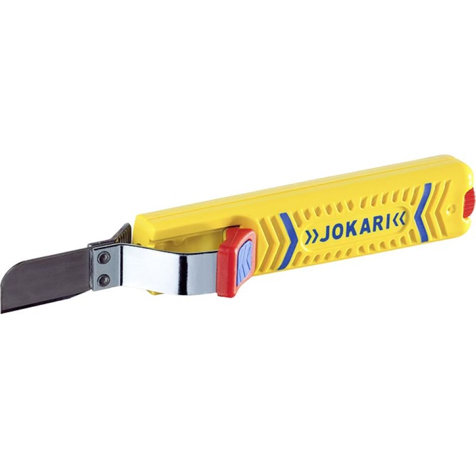 Jokari 10281 VEX Couteau à câble No. 28G Secura lame droite Ø 8-28mm 10281