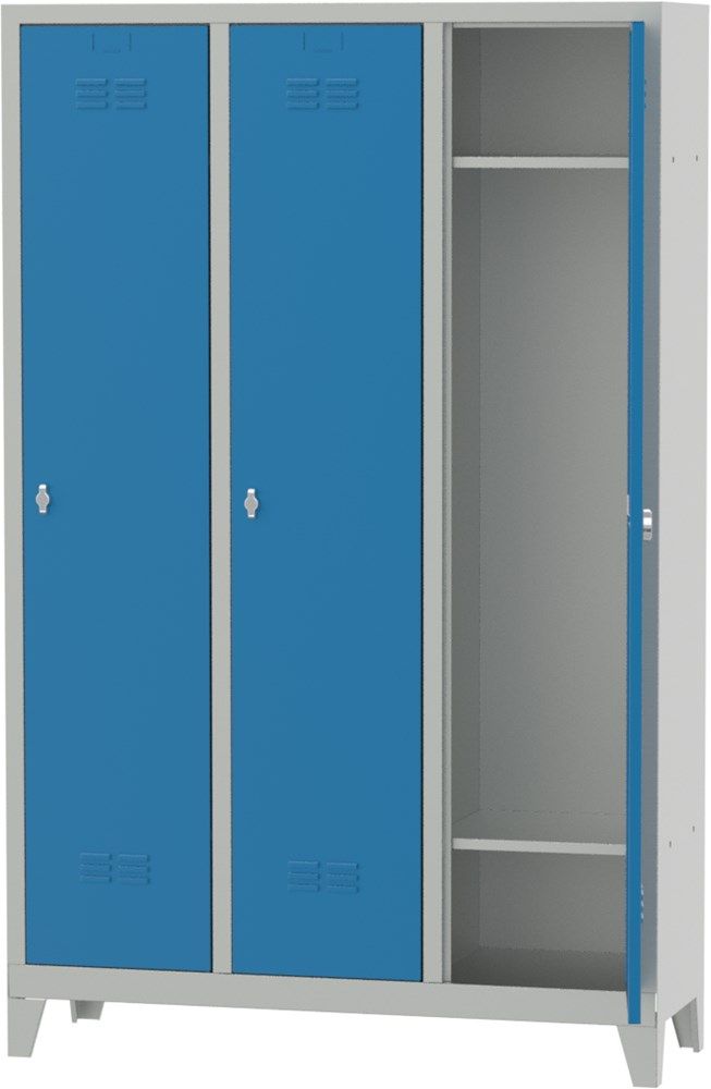 Huvema K6053 Armoire à casiers - 3 personnes