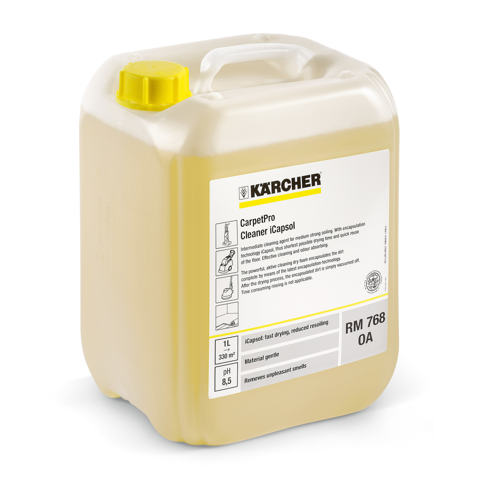 Kärcher Professional 6.295-634.0 Nettoyant moquette iCapsol RM 768 OA 10 litres