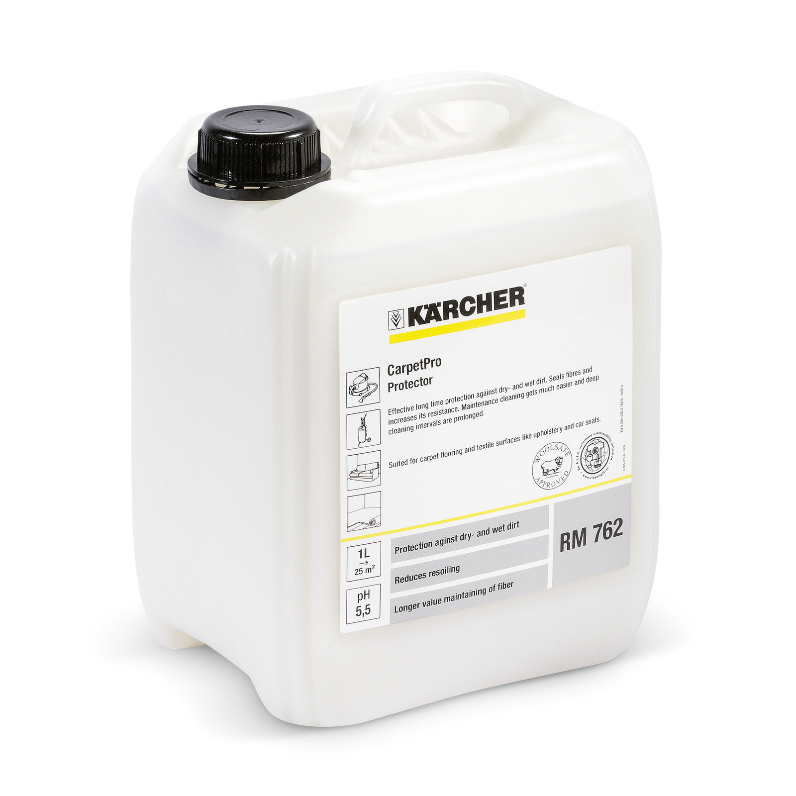 Kärcher Professional 6.295-852.0 Solution d’imprégnation pour moquettes RM 762 5 litres CarpetPro