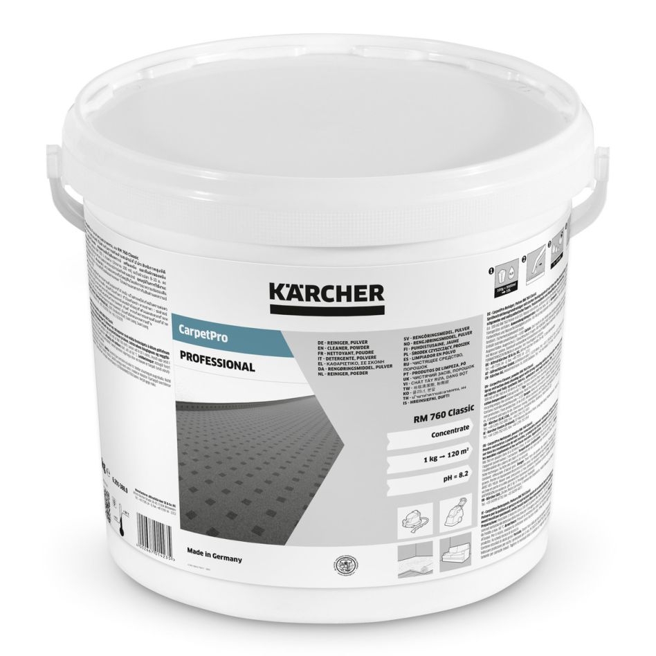 Kärcher Professional 6.291-388.0 CarpetPro Cleaner RM 760 Powder Classic, 10kg
