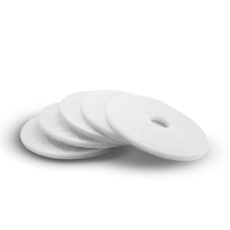 Kärcher Professional 6.369-469.0 Pad, très souple, blanc, 432 mm