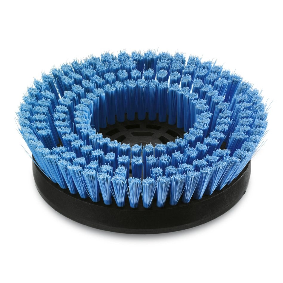 Kärcher Professional 6.994-115.0 Brosse à shampoing, moyennement douce, bleue, 170 mm