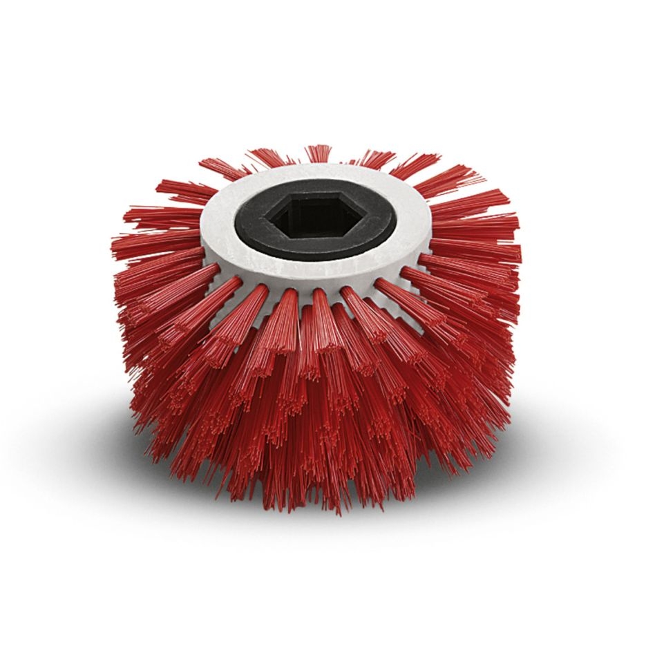 Kärcher Professional 6.994-127.0 Brosse d'angle, moyenne, rouge, 170 mm