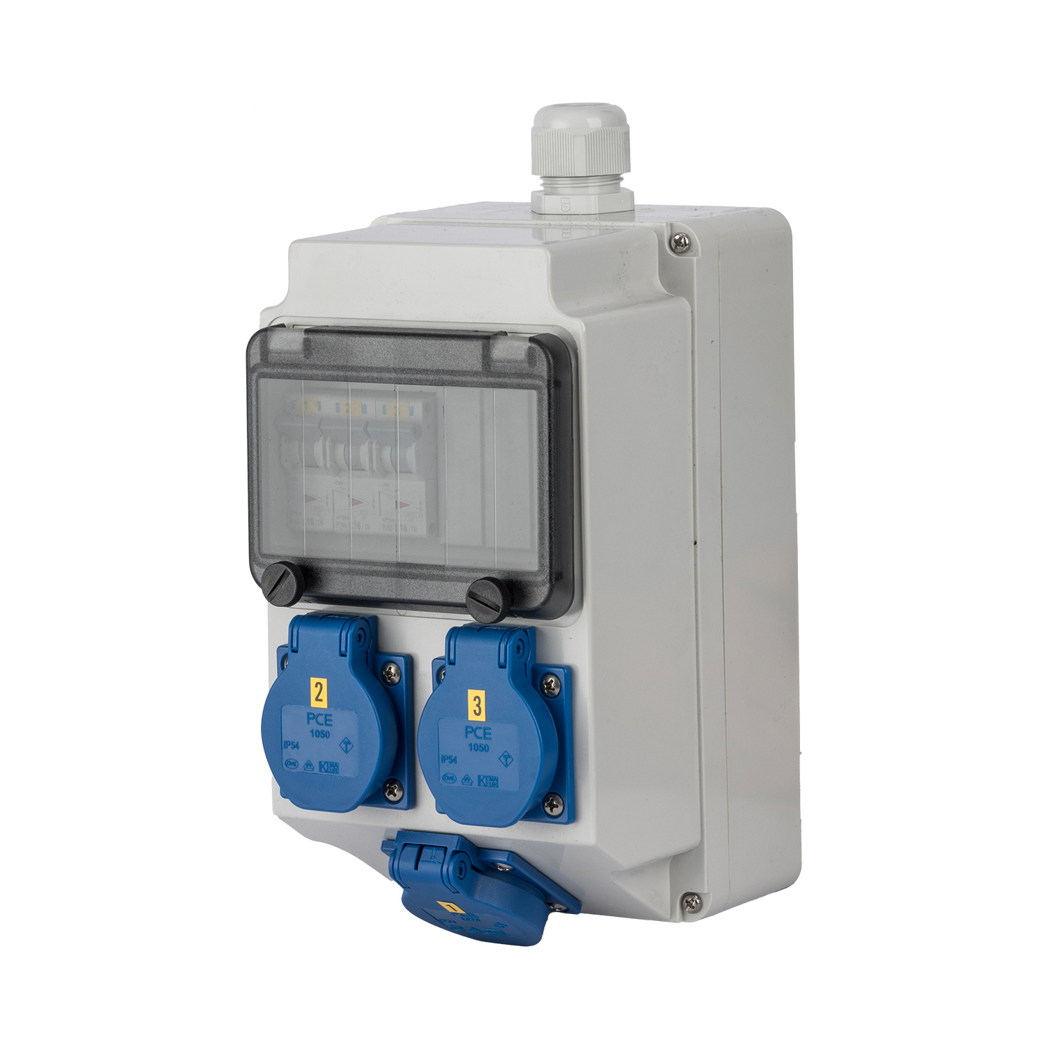 Keraf 107741 Armoire murale en plastique Lech 3xSchuKo