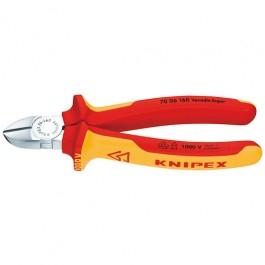 Knipex 70 06 160 7006160 Fraises diagonales VDE 160 mm