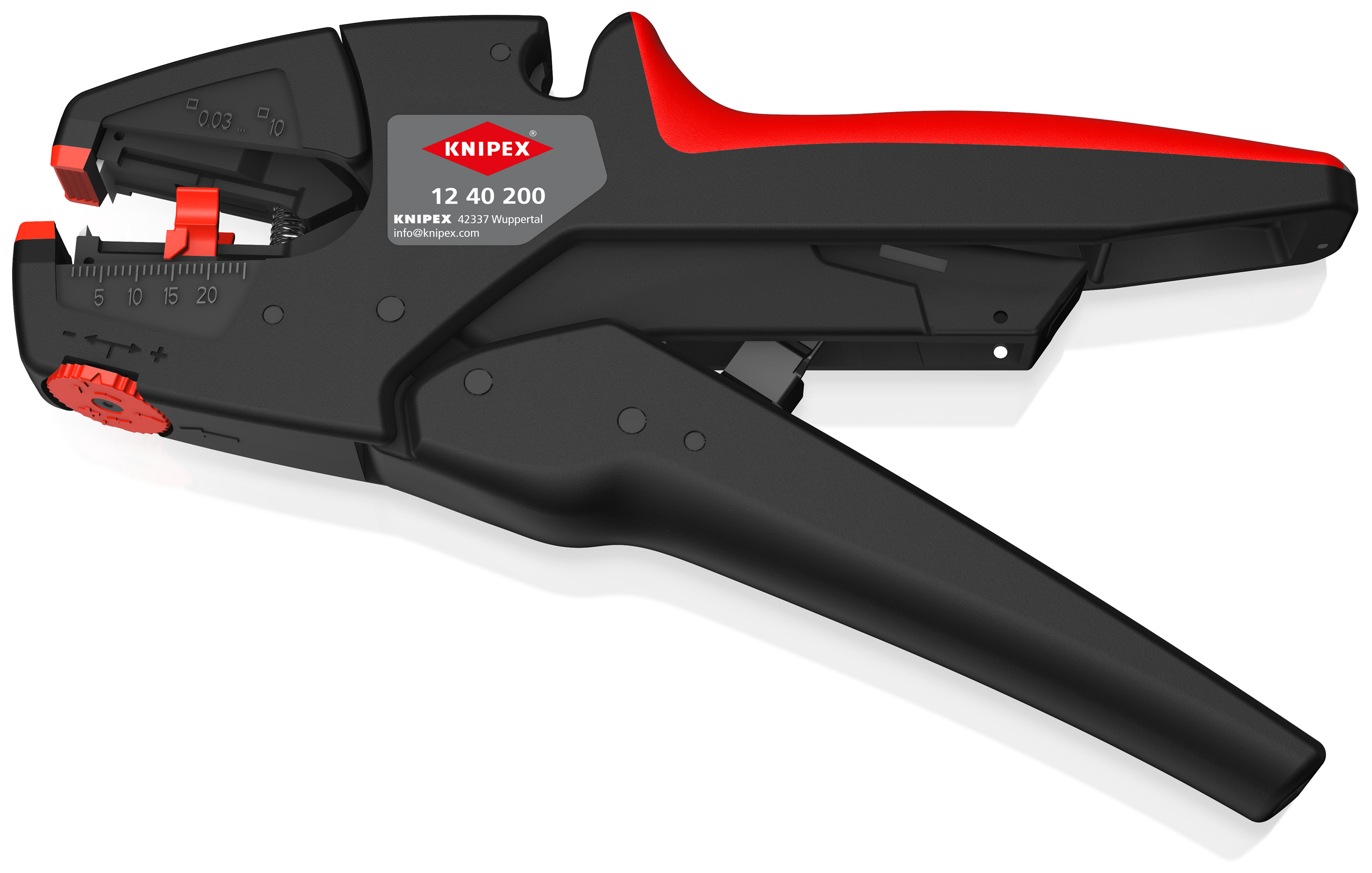 Knipex 12 40 200 Effeuilleuse autoréglable 200 mm
