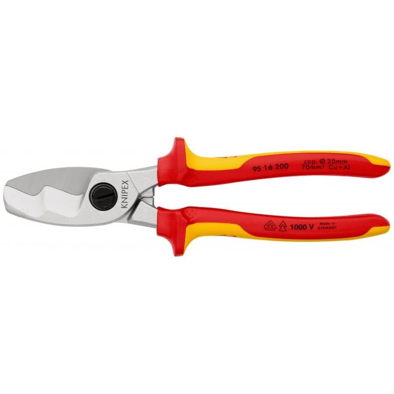 Knipex 95 16 200 Coupe-câbles VDE 200 mm