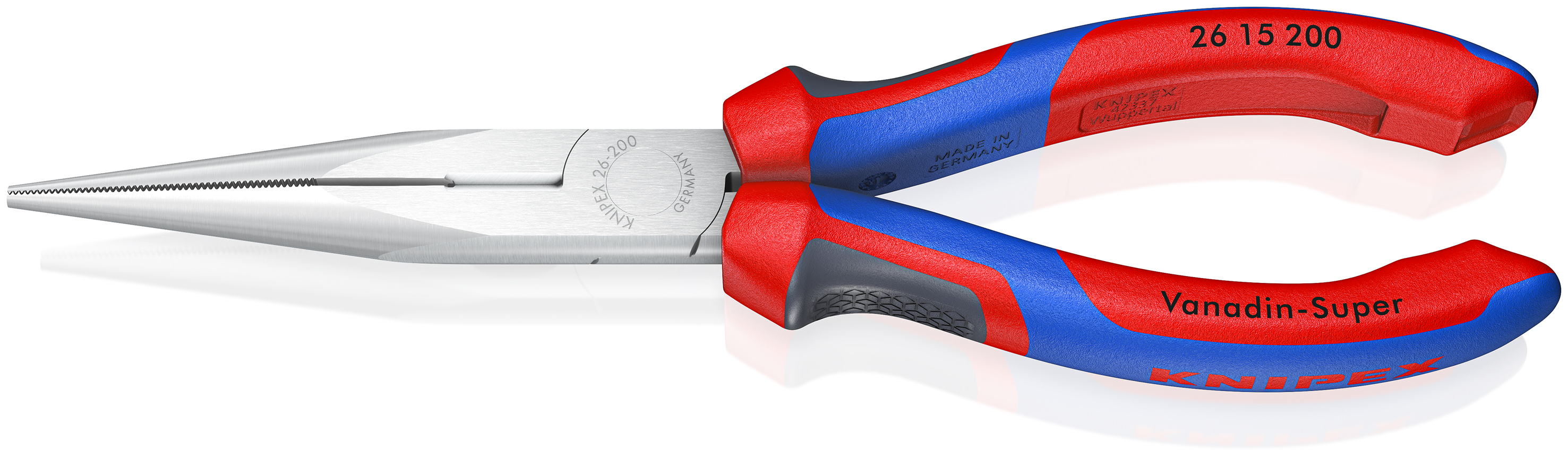 Knipex 26 15 200 Pince téléobjectif droite + coupe latérale 200 mm