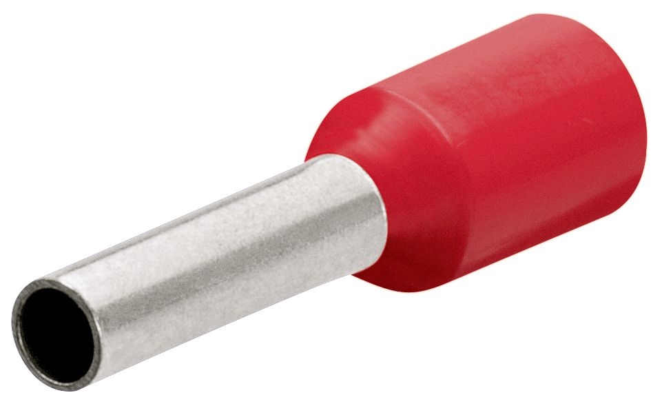 Knipex 97 99 357 Embouts pour conducteurs avec collier en plastique 100 pièces câble 10 mm2 (Rouge)